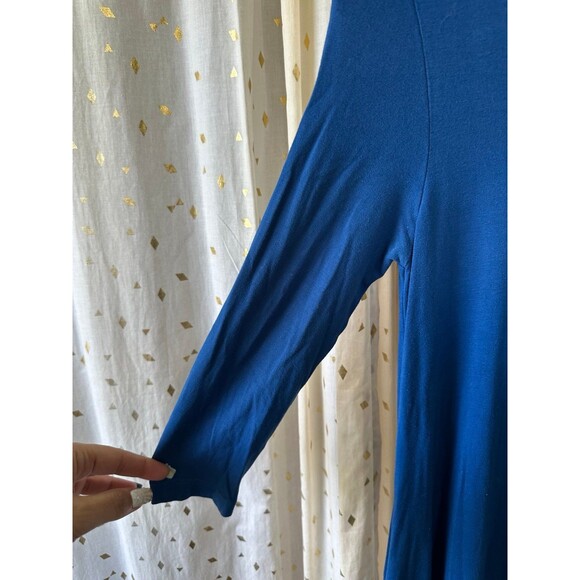 Ava Sky Custom Minnie Mouse Disney Stretch Tunic Quarter Sleeves Pockets Dress M - Picture 4 of 7